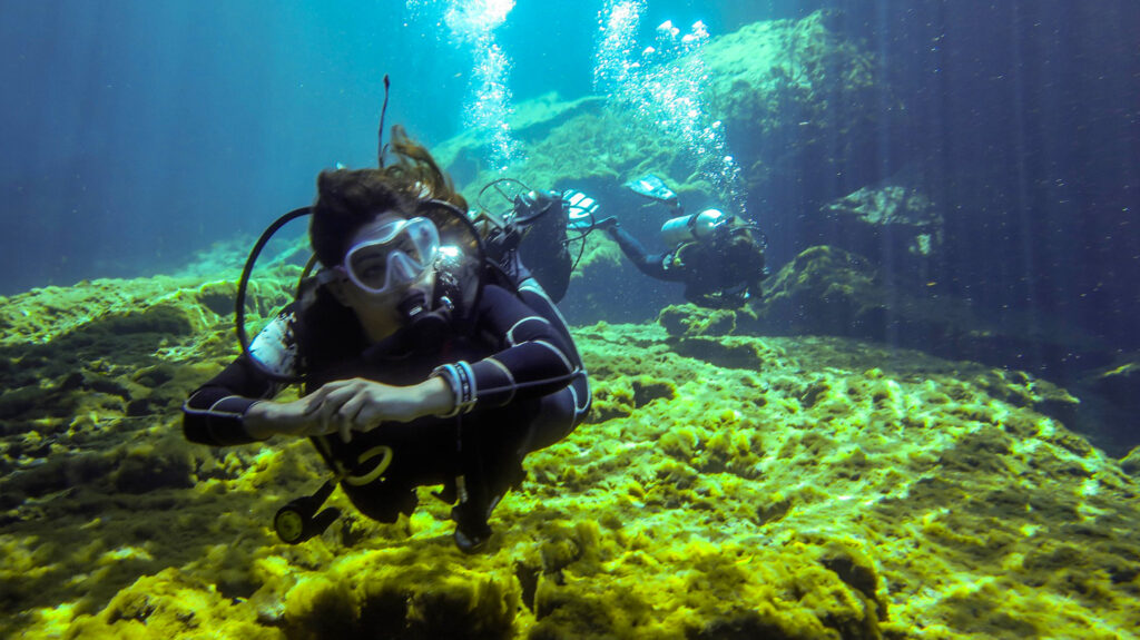 diving in Kavala